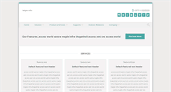 Desktop Screenshot of mapleinfra.com